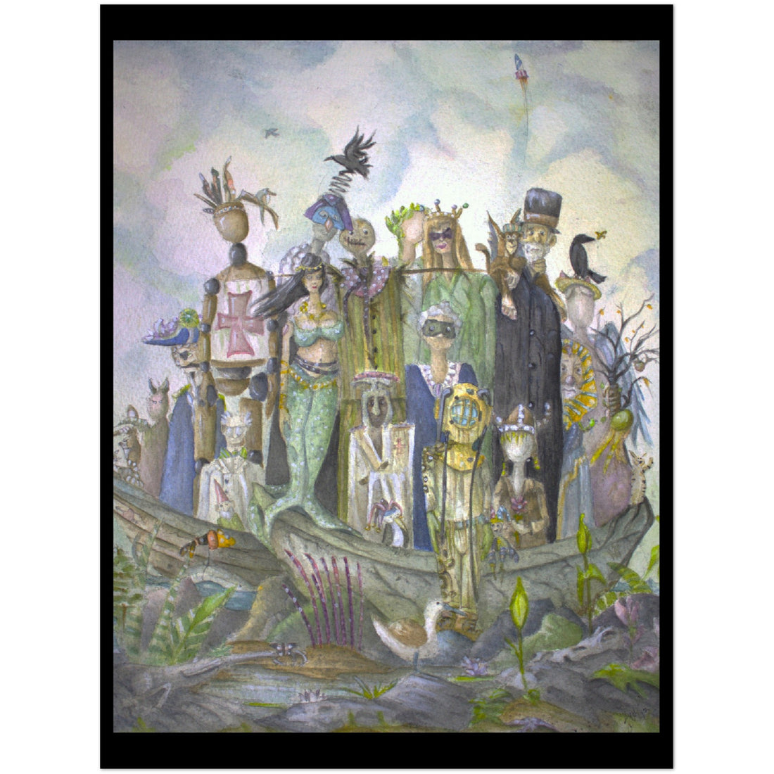 passing thoughts print