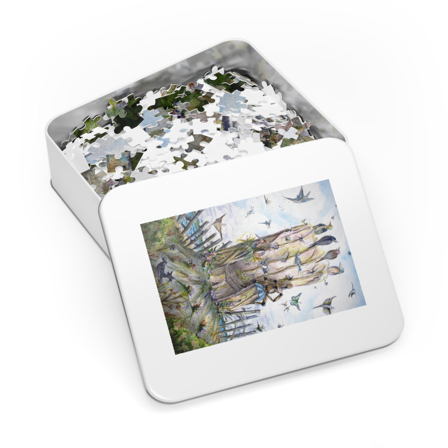 Meeting Place - Premium Art Jigsaw Puzzle - Satin-Finish Chipboard, Multiple Sizes Available