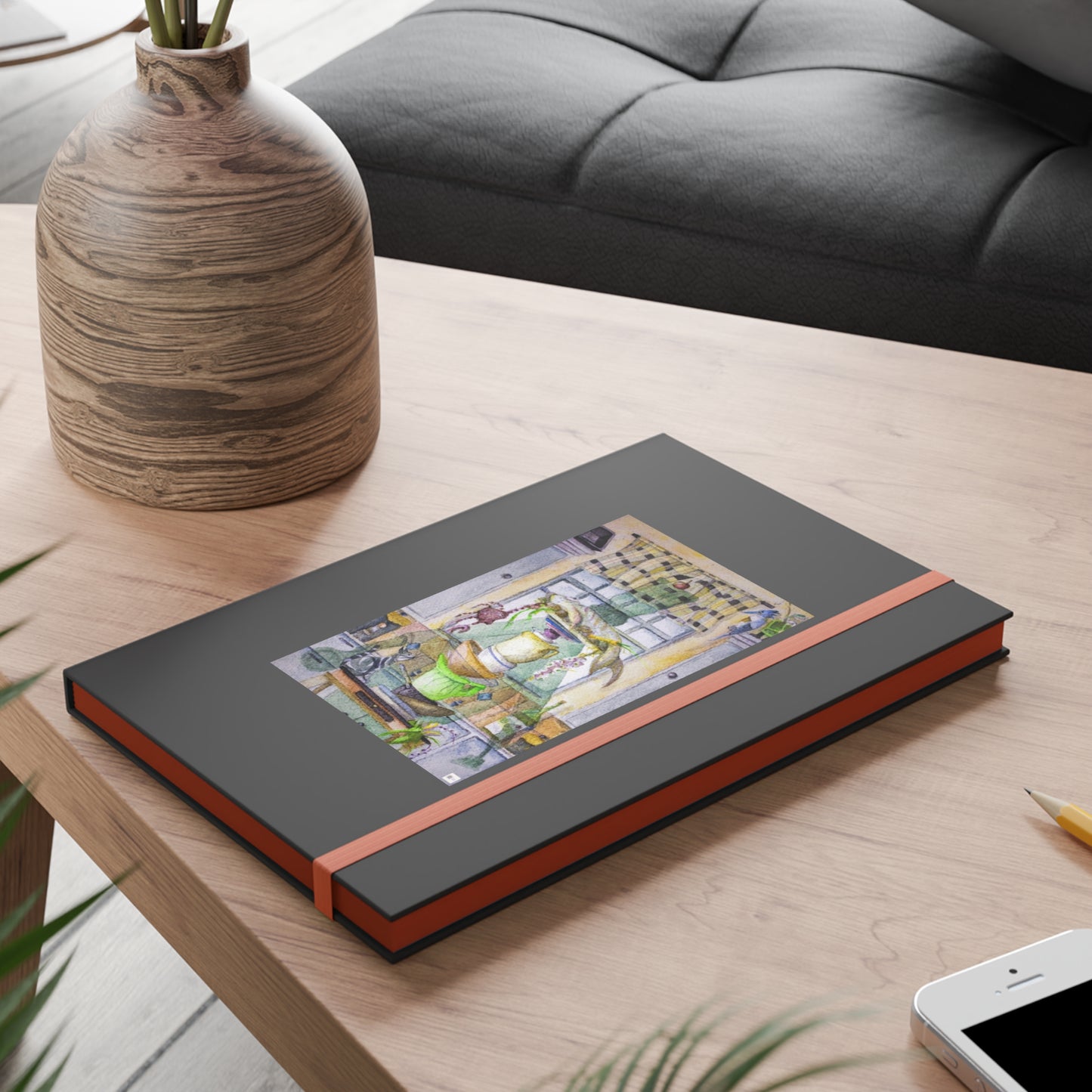 Kitchen Ghost - Recipe Journal Notebook for Culinary Mindfulness Ruled