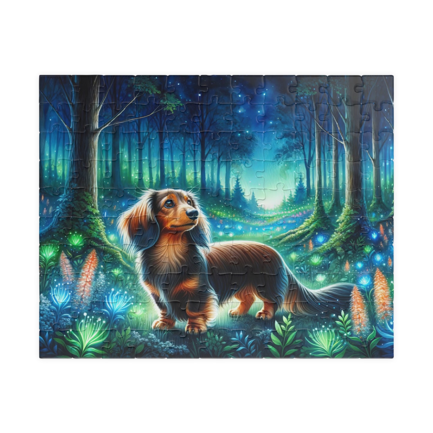 Magical Miniature Dachshund Jigsaw Puzzle 110/252/520/1014 Pieces