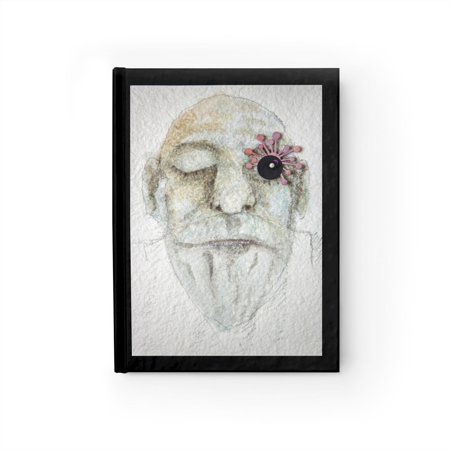 The Wiseman 'I See More Inside Than Out' Journal/Notebook - J. Wesley Bailey IV Inspired Art, 128 Blank Pages, Creative Hardcover Diary