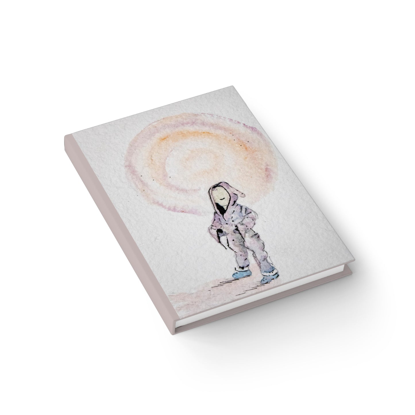 Saturday Morning Zen Reflection Journal/Notebook with 128 Blank Pages, Creative Writing & Sketch Book, Diary, Hardcover Art