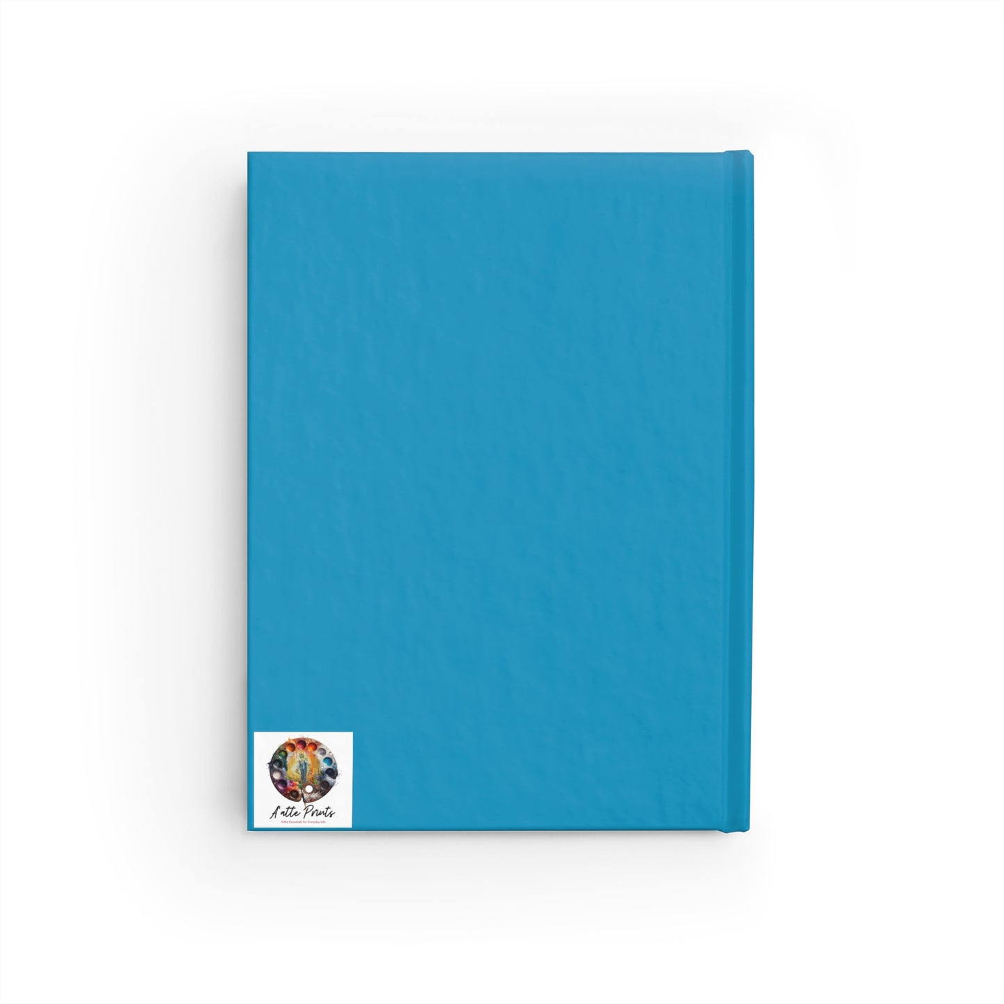 The Wanderer - Artistic Blank Journal- Watercolor Cover Art, 5x7", 128 Pages, Hardcover Notebook for Creativity & Reflection, Daily Diary