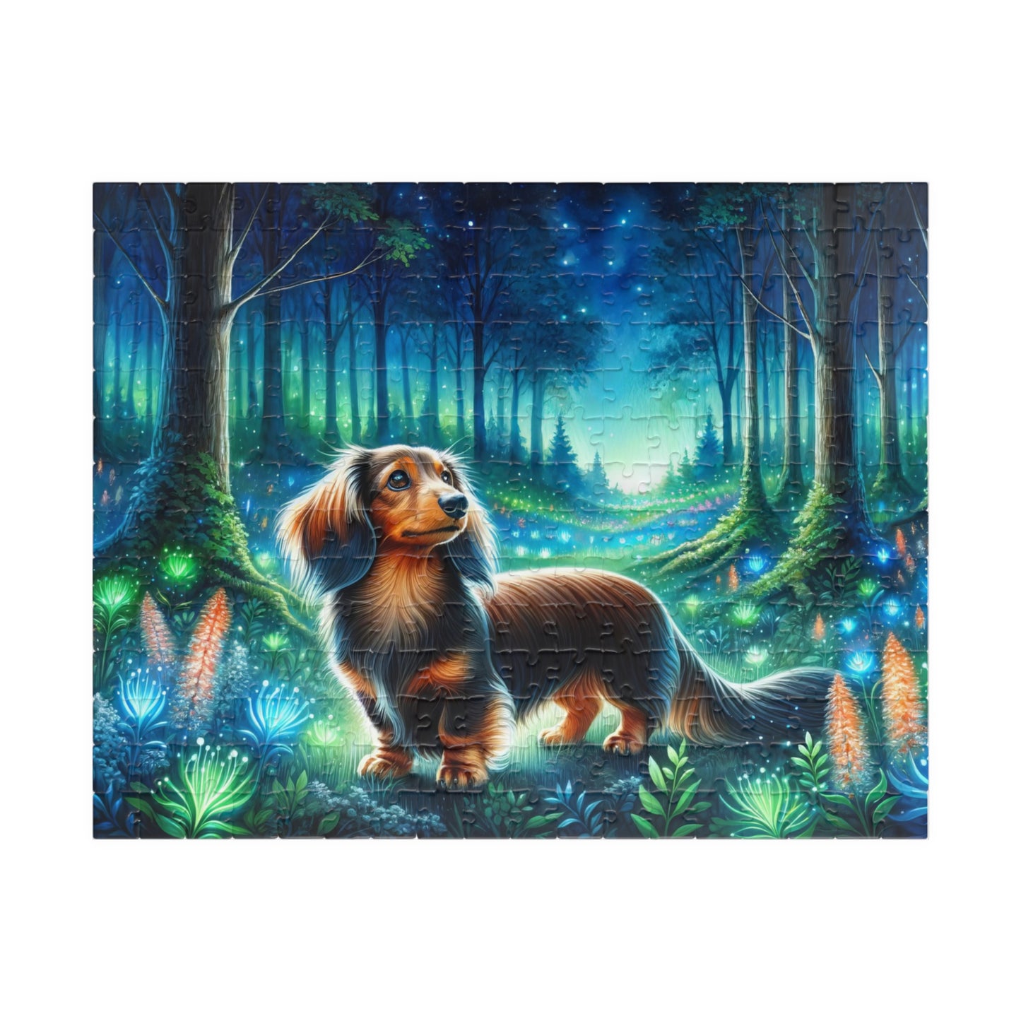 Magical Miniature Dachshund Jigsaw Puzzle 110/252/520/1014 Pieces