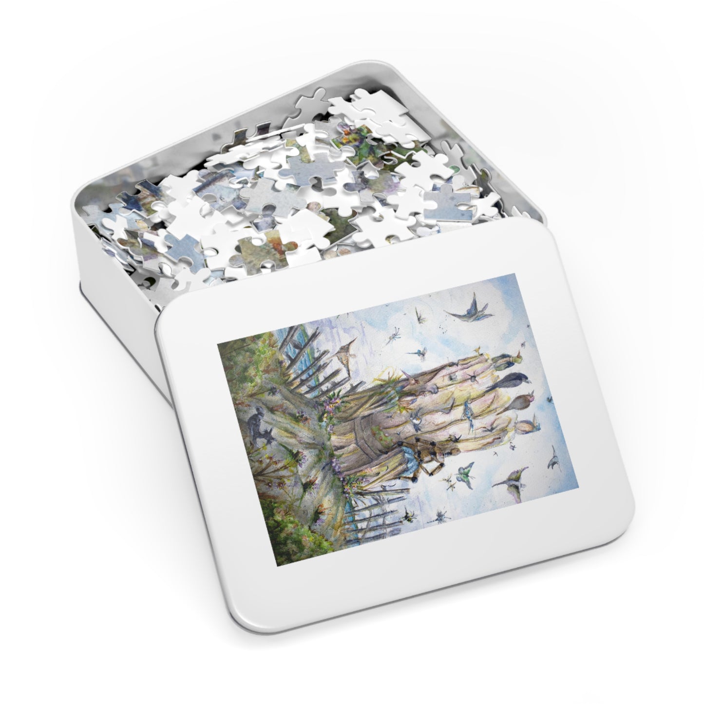 Meeting Place - Premium Art Jigsaw Puzzle - Satin-Finish Chipboard, Multiple Sizes Available