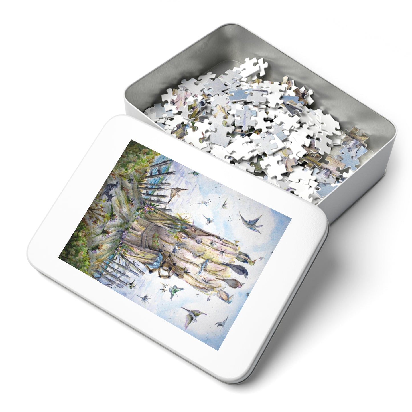 Meeting Place - Premium Art Jigsaw Puzzle - Satin-Finish Chipboard, Multiple Sizes Available