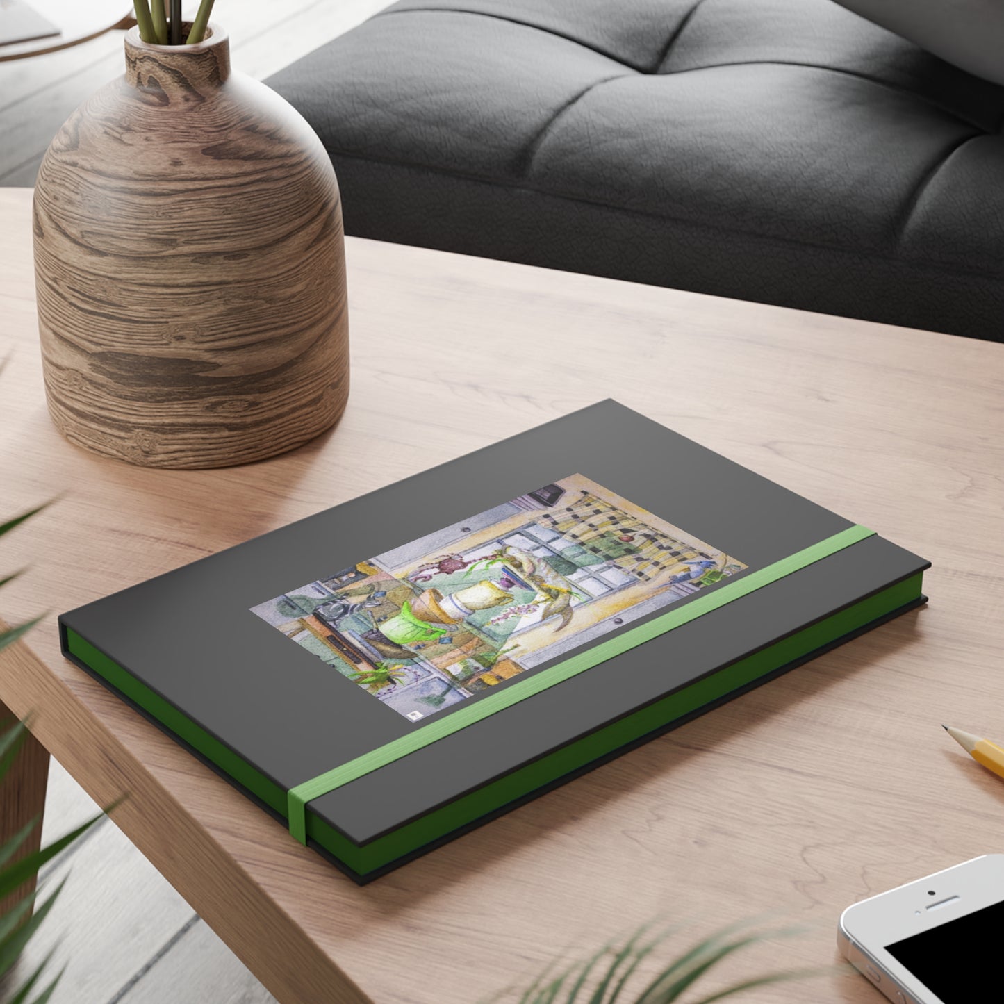 Kitchen Ghost - Recipe Journal Notebook for Culinary Mindfulness Ruled