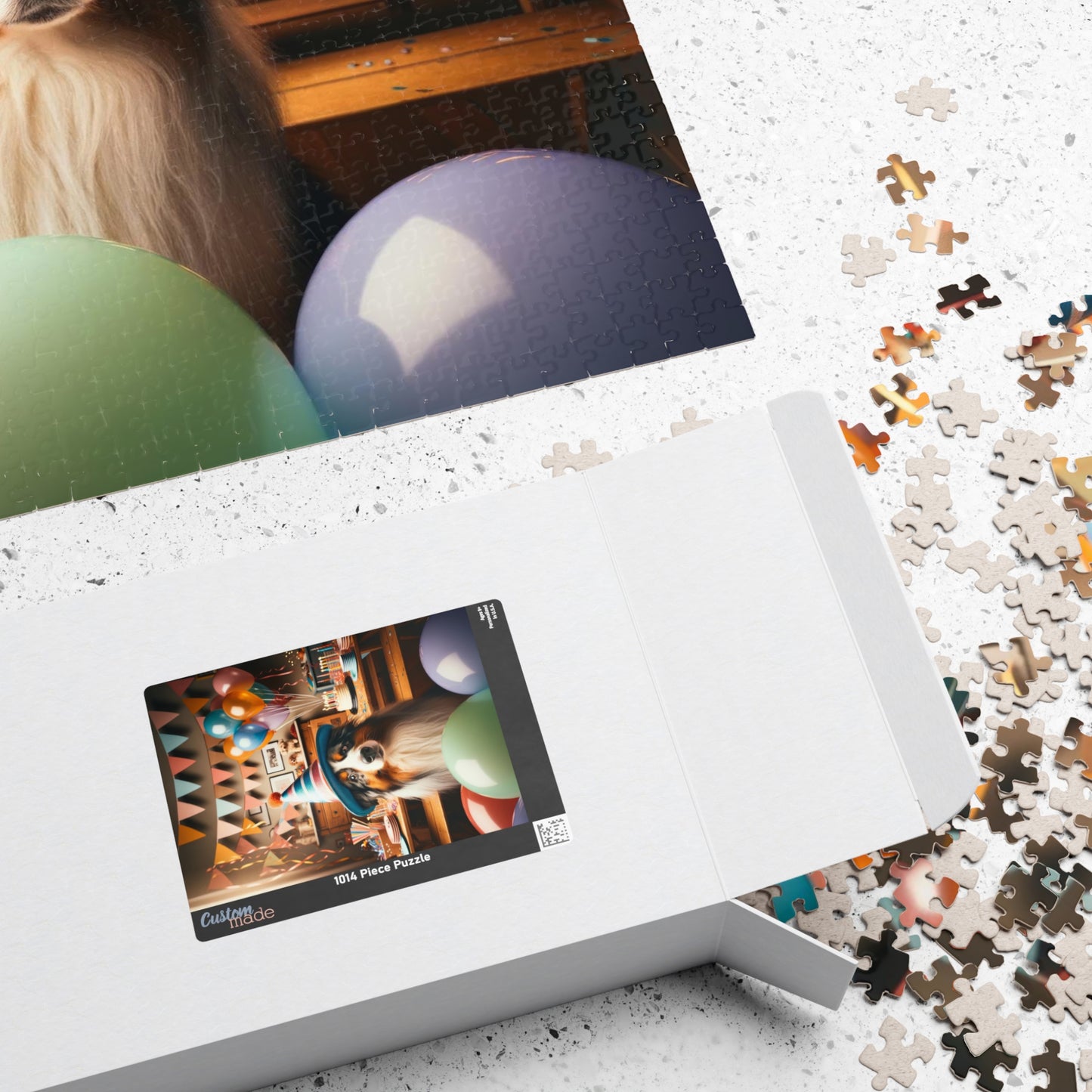 Australian Shepherd Puzzle | Glossy Finish | Family Fun | Mindful Activity | Birthday Celebration, 110, 252, 520 or 1014 Pieces