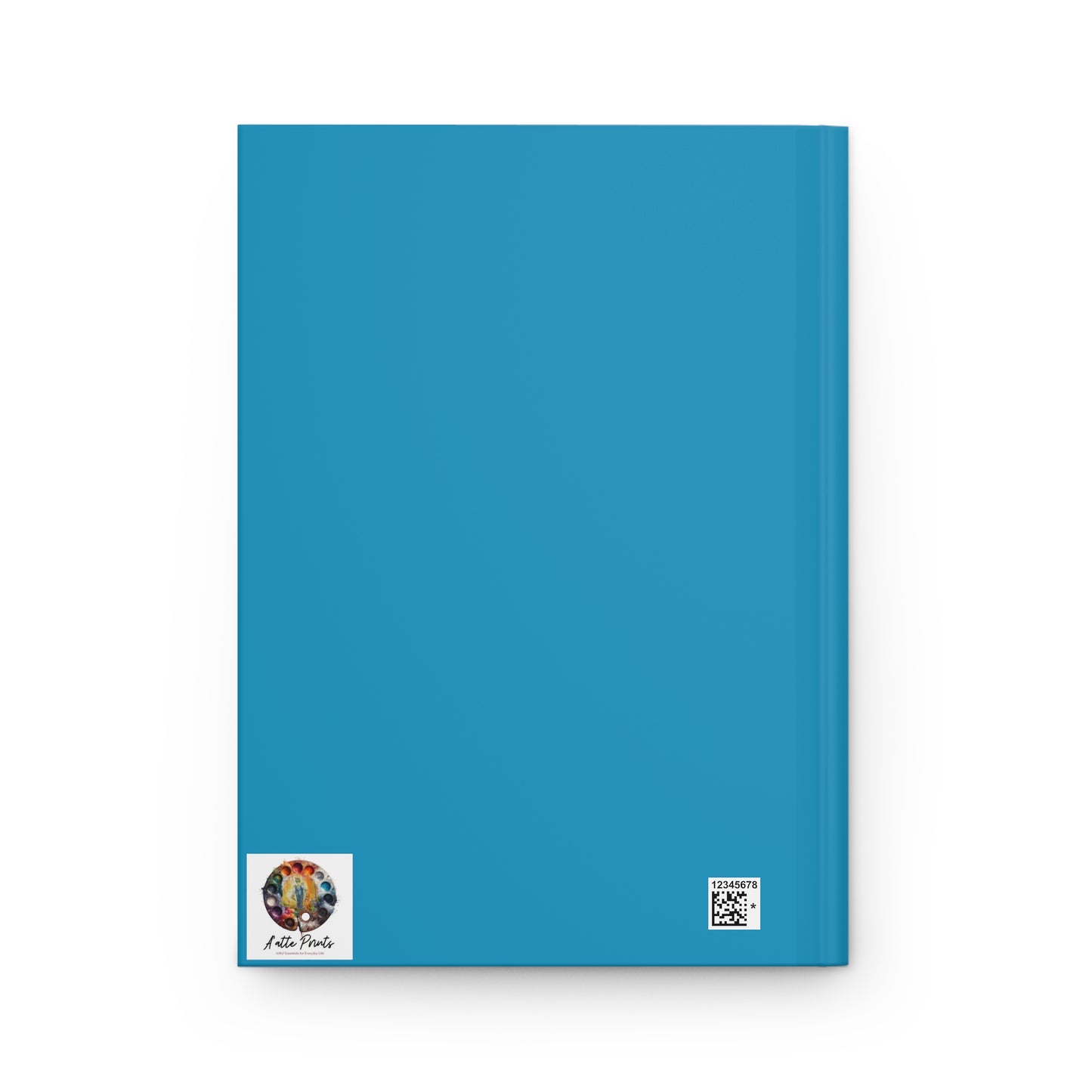 The Wanderer - Artistic Hardcover Journal, Watercolor Hardcover, 5.75x8", 150 Lined Pages, Customizable Notebook/Diary for Creativity