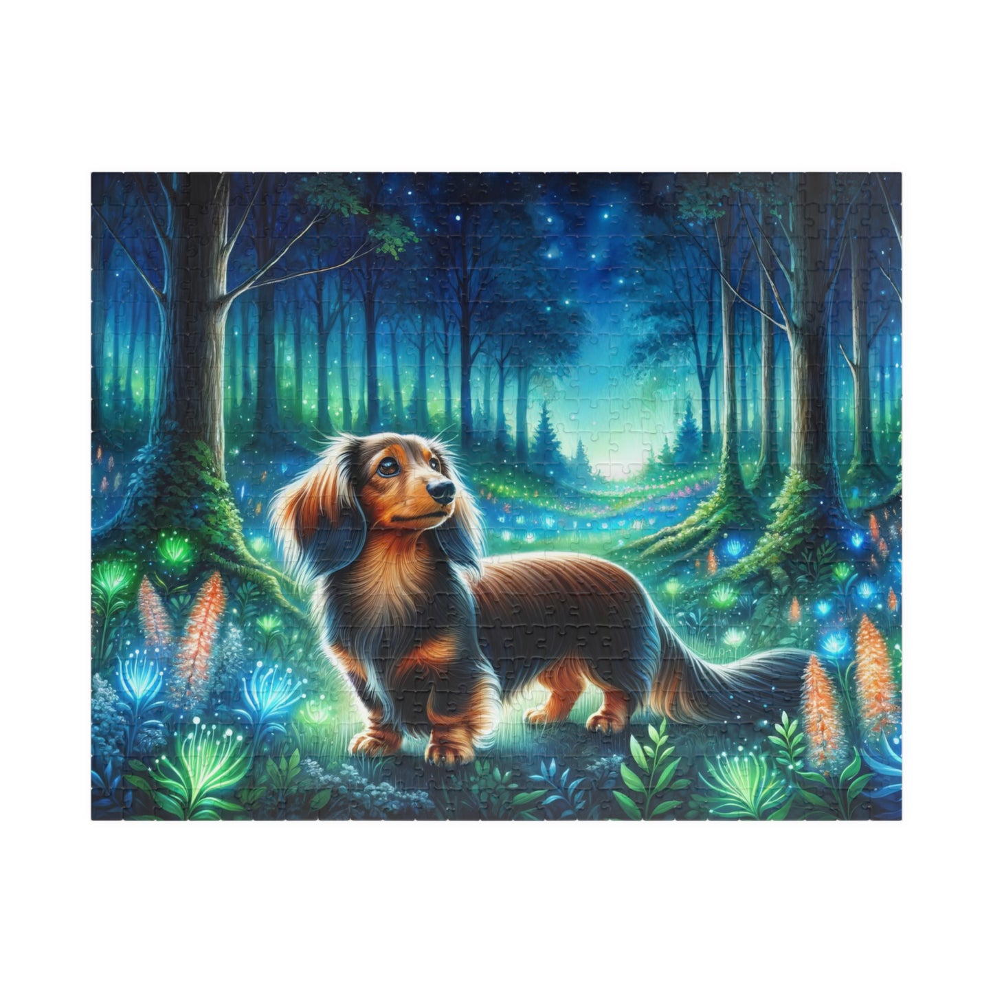 Magical Miniature Dachshund Jigsaw Puzzle 110/252/520/1014 Pieces