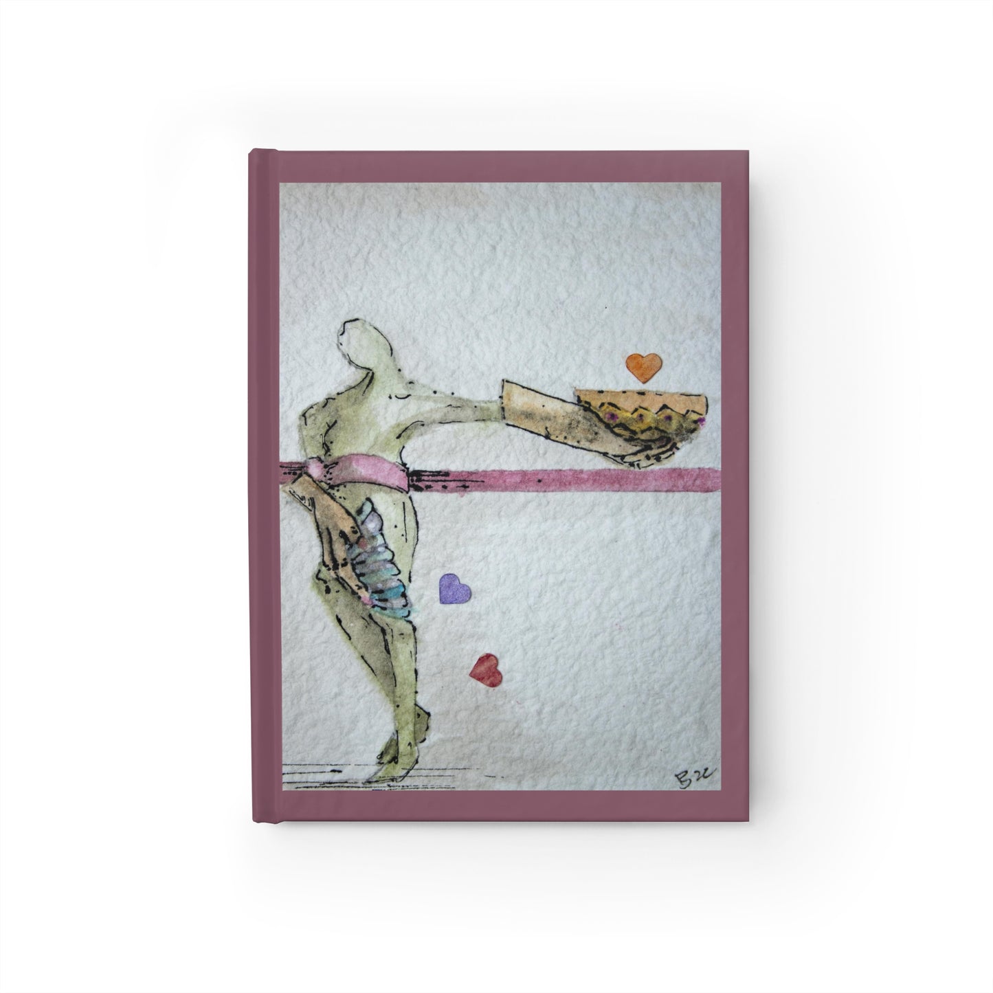 One More Try - Heartfelt Healing Hope Hardcover Journal/Notebook - 128 Blank Pages, Inspirational Writing & Sketch Diary, Sturdy Hardcover