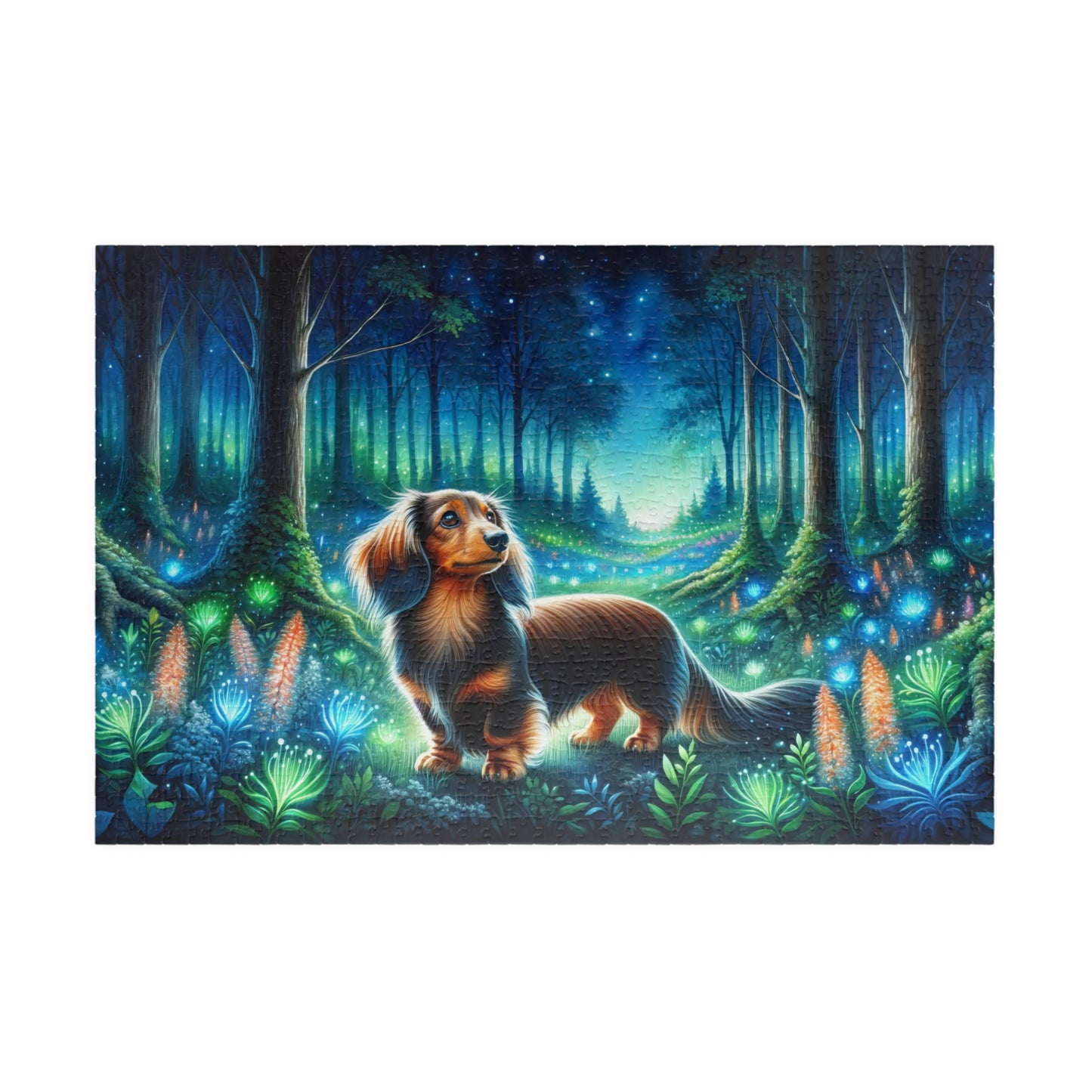 Magical Miniature Dachshund Jigsaw Puzzle 110/252/520/1014 Pieces