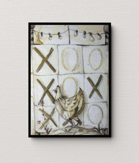 Chole The Tic Tac Toe Chicken - Whimsical Jigsaw Puzzle Adventure 120, 252 or 500 pieces